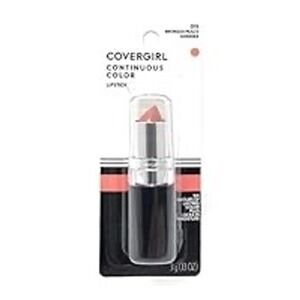 COVERGIRL Continuous Color Lipstick 015 Bronzed Peach Shimmer New In Box